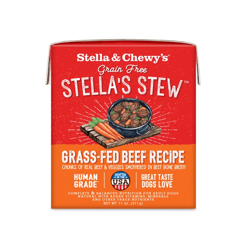 Stella & Chewy's Wet Dog Food - Grass-Fed Beef Stew