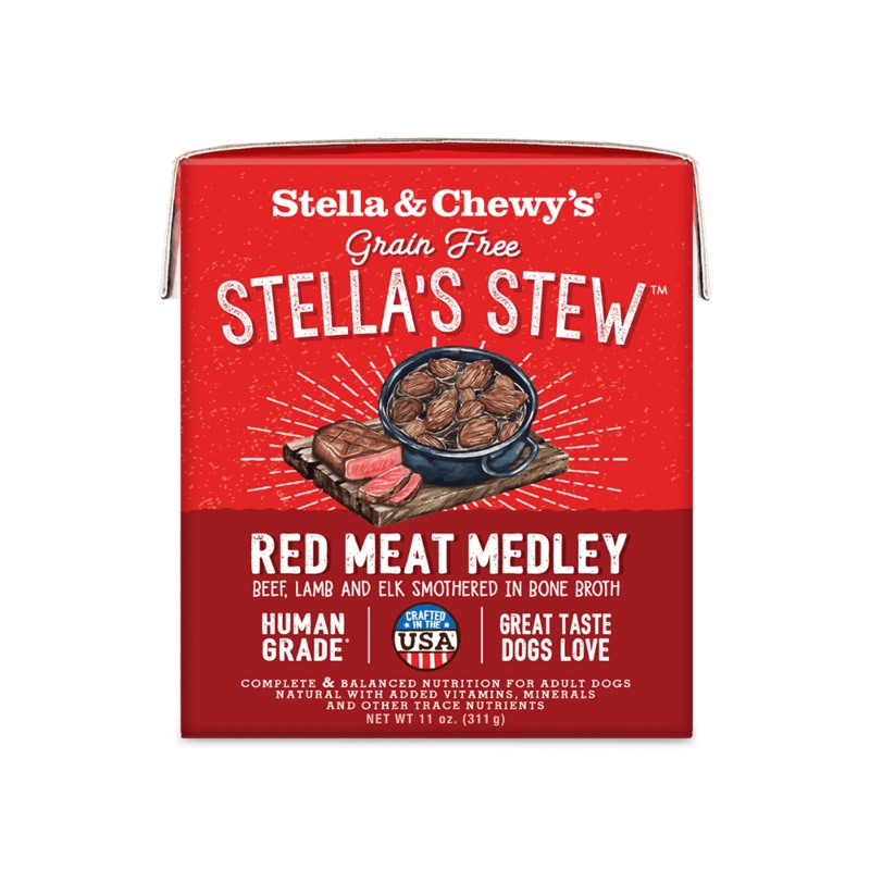 Stella & Chewy's Wet Dog Food - Red Meat Medley Stew