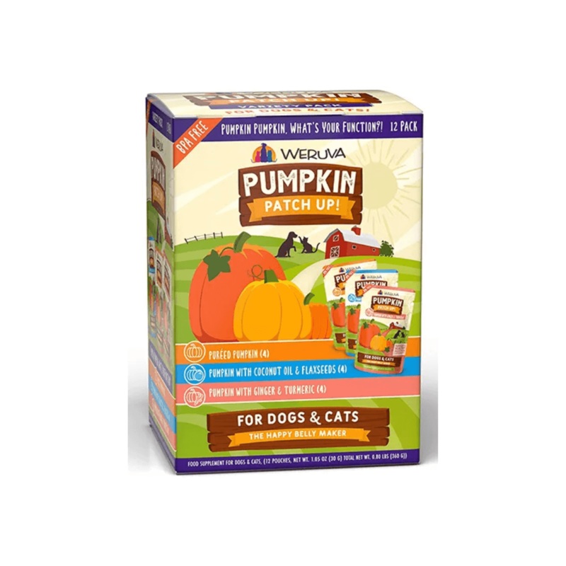 Weruva Dog and Cat Food Supplements - Pumpkin Patch Up! Variety Pack