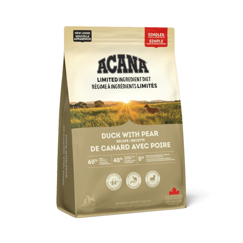 Acana Dry Dog Food - Duck With Pear Recipe