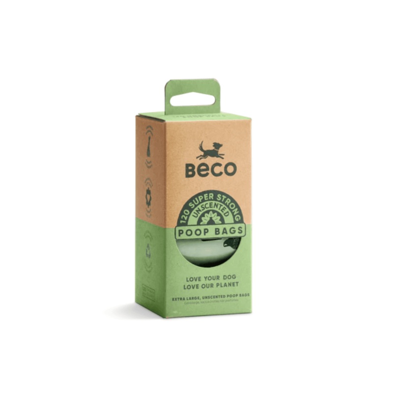 Beco Pet Waste Bags - Poop Bags Unscented