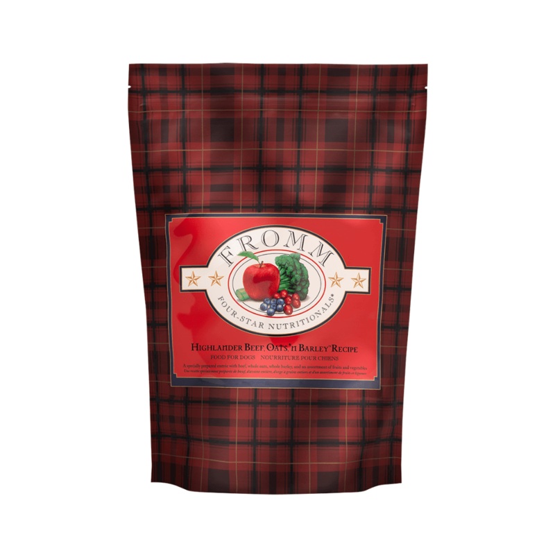 Fromm Dry Dog Food - Four Star Nutritionals Highlander Beef, Oats and Barley