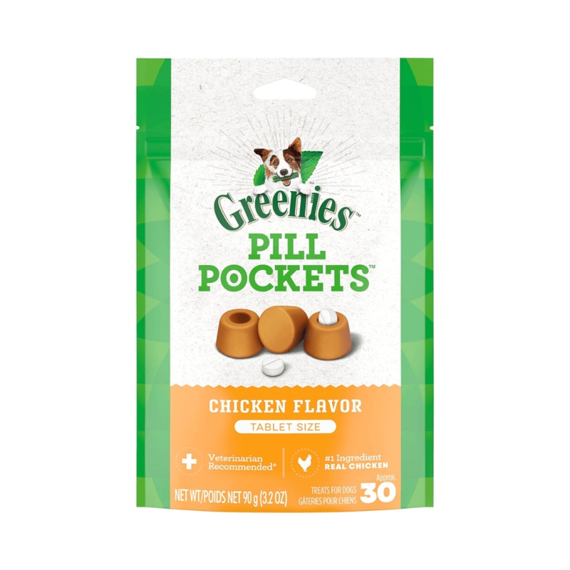 Greenies Pill Pockets Dog Treats - Chicken Flavor