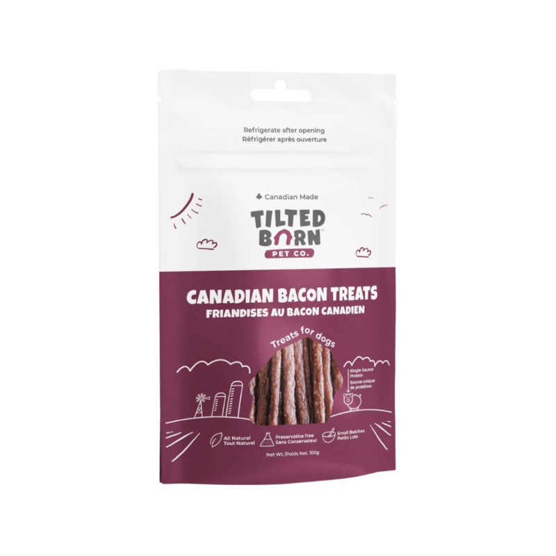 Tilted Barn Dog Treats - Canadian Bacon