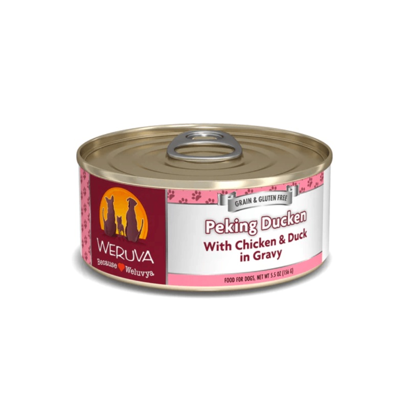 Weruva Wet Dog Food - Classics Peking Ducken with Chicken & Duck in Gravy Canned