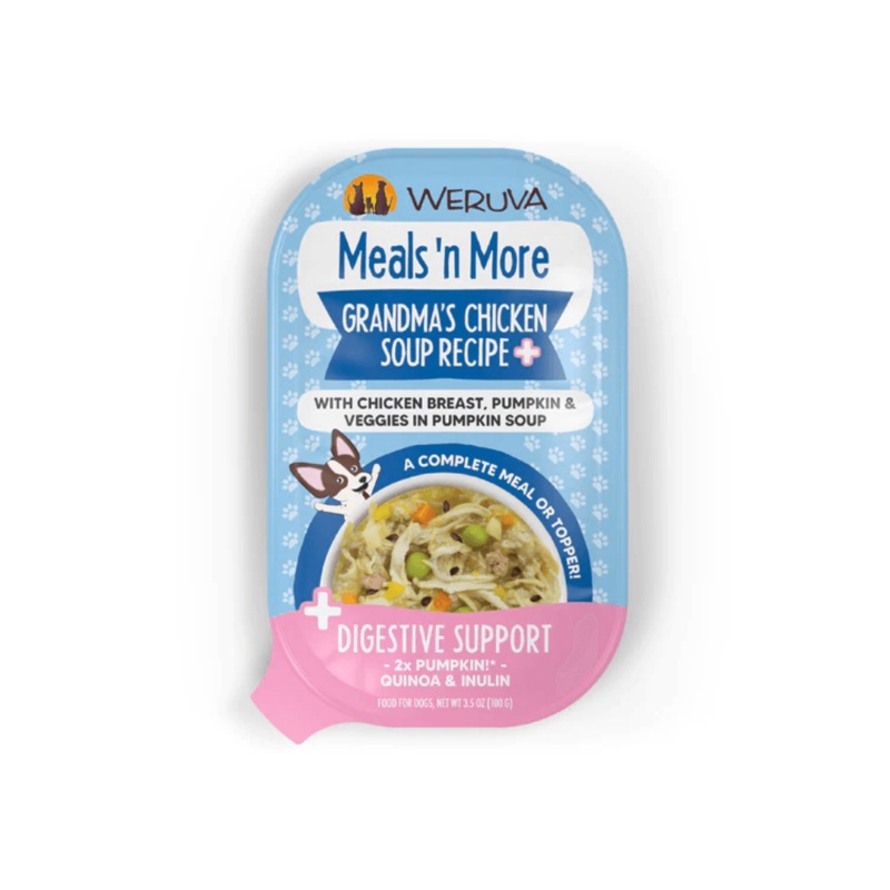 Weruva Wet Dog Food - Meals 'n More Grandma's Chicken Soup Recipe Plus